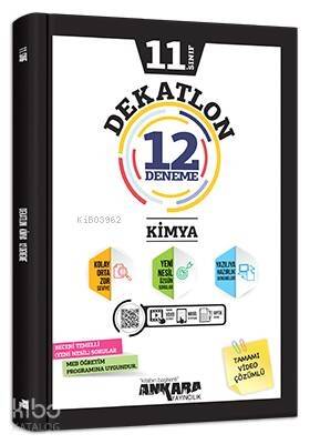 11.Sınıf Dekatlon Kimya 12 Deneme - 1