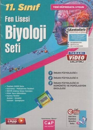 11.Sınıf Set Fen Lisesi Biyoloji - 2023 - 1