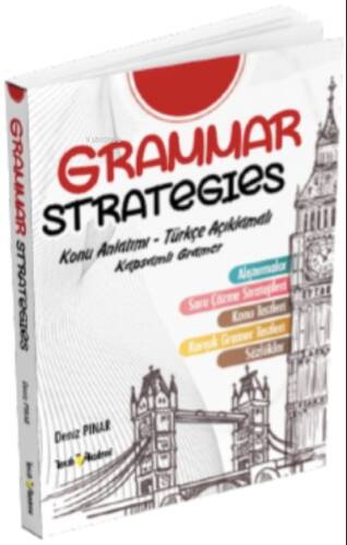 12 Derste Türkçe Açıklamalı İngilizce Grammar Strategies ;Konu Anlatımı Kapsamlı Gramer - 1