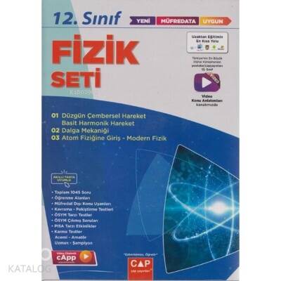 12.Sınıf Set Anadolu Fizik - 2022 - 1