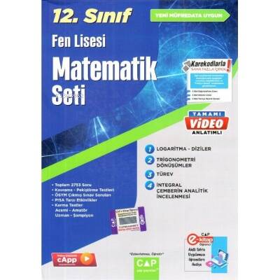 12.Sınıf Set Fen Lisesi Matematik - 2023 - 1