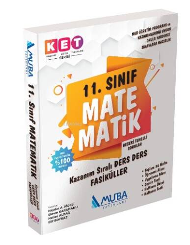 1409 KET Serisi 11.Sınıf Matematik Defter ve Kitap - 1