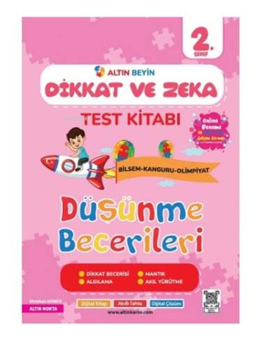 2. Sınıf Altın Beyin Dikkat Ve Zeka Kitabı - 1