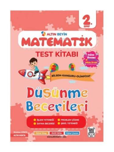 2. Sınıf Altın Beyin Matematik Test Kitabı - 1