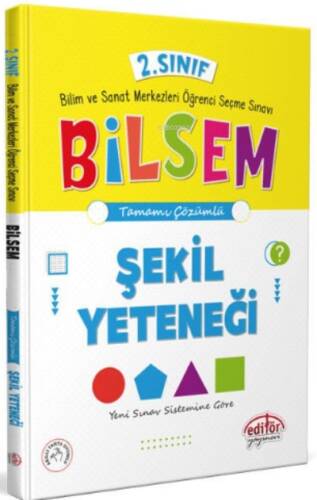 2. Sınıf Bilsem Hazırlık Şekil Yeteneği Tamamı Çözümlü - 1