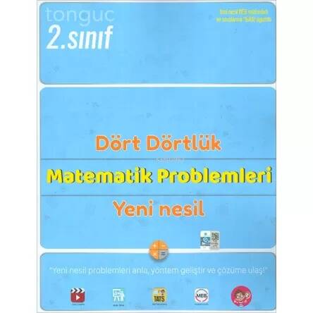 2. Sınıf Dört Dörtlük Yeni Nesil Matematik Problemleri - 1