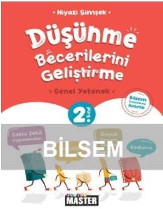 2. Sınıf Junior Master Düşünme Becerilerini Geliştirme Genel Yetenek ( Bilsem Sınavlarına Hazırlık ) - 1