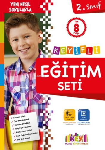 2. Sınıf Keyifli Eğitim Seti (8 Kitap) - 1