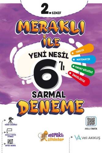 2. Sınıf Meraklı 6'Lı Sarmal Deneme - 1