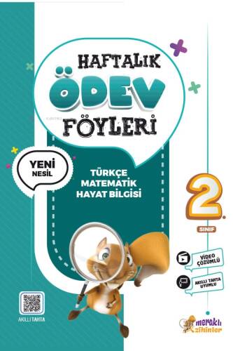 2. Sınıf Meraklı Ödev Föyü - 1