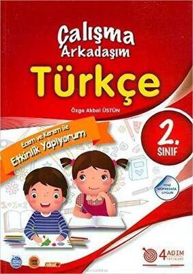 2. Sınıf Türkçe Çalışma Arkadaşım/4 Adım - 1