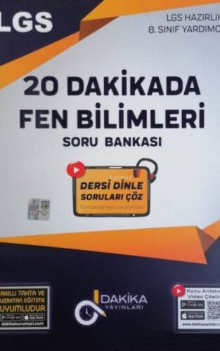 20 Dakikada Lgs Fen Bilimleri Soru Bankası - 1