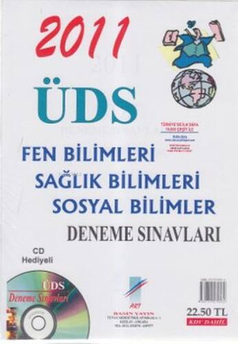 2011 ÜDS Fen Bilimleri - Sağlık Bilimleri - Sosyal Bilimleri Deneme Sınavları - 1