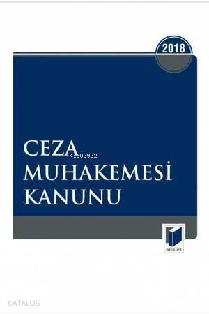 2018 Ceza Muhakemesi Kanunu - 1