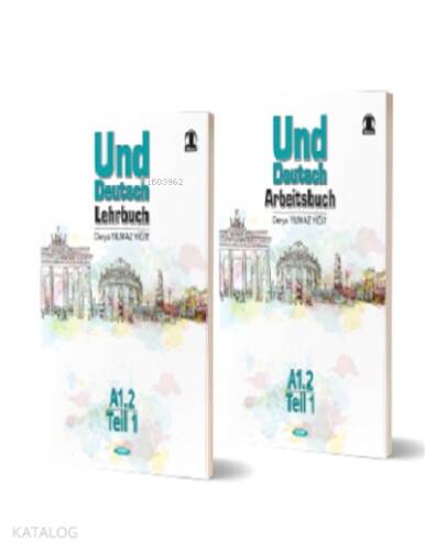 2021 Almanca Und Deutsch Lehrbuch A1.2 Teil 1 and Arbeitsbuch A1.2 Teil 3 - 1