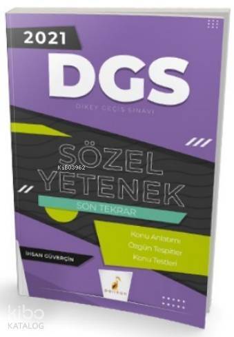 2021 DGS Sözel Yetenek Son Tekrar Konu Anlatımı - 1