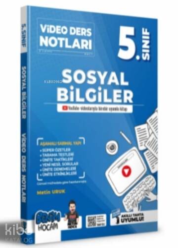 2022 5.Sınıf Sosyal Bilgiler Video Ders Notları (Konu Anlatımı) - 1