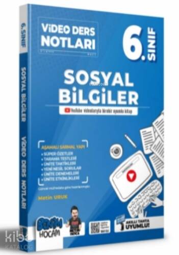 2022 6.Sınıf Sosyal Bilgiler Video Ders Notları ( Konu Anlatımı ) - 1