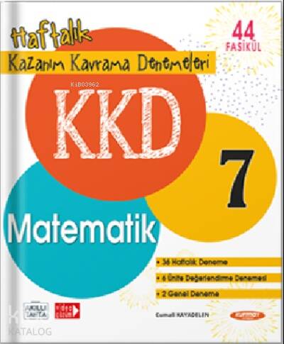 2022 7.Sınıf Matematik Kazanım Kavrama Denemeleri - 1