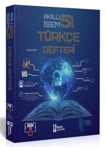 2022 Akıllı İsem 5. Sınıf Türkçe Akıllı Defter - 1