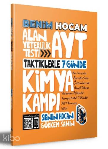 2022 AYT 7 Günde Kimya Kampı Benim Hocam Yayınları - 1