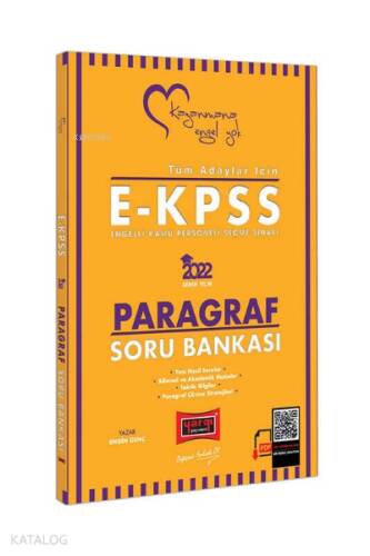 2022 E-KPSS Paragraf Soru Bankası - 1