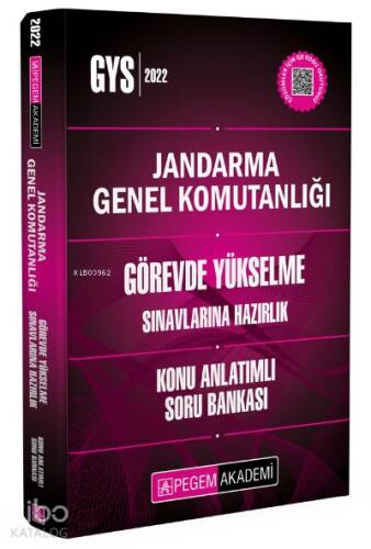 2022 Jandarma Genel Komutanlığı Gys Konu Anlatımlı Soru Bankası - 1