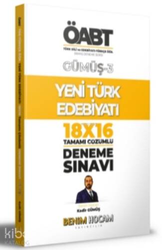 2022 KPSS Gümüş Serisi 3 ÖABT Türk Dili ve Edebiyatı - Türkçe Öğr. Yeni Türk Edebiyatı Deneme Sınavları - 1