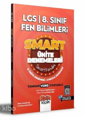 2022 LGS 8. Sınıf Smart Fen Bilimleri Deneme Sınavları - 1