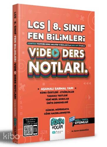 2022 LGS 8.Sınıf Fen Bilimleri Video Ders Notları (Konu Anlatımı) - 1