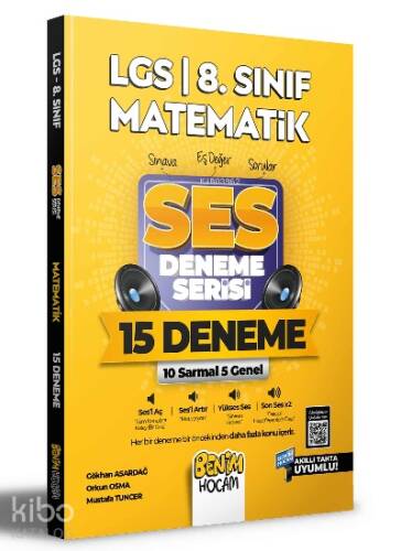 2022 LGS 8.Sınıf Matematik SES Deneme Serisi 15 Deneme - 1