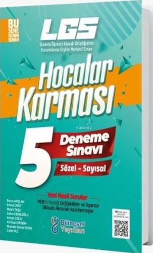 2022 LGS Hocalar Karması 5 Deneme Sınavı Bilinçsel Yayınları - 1