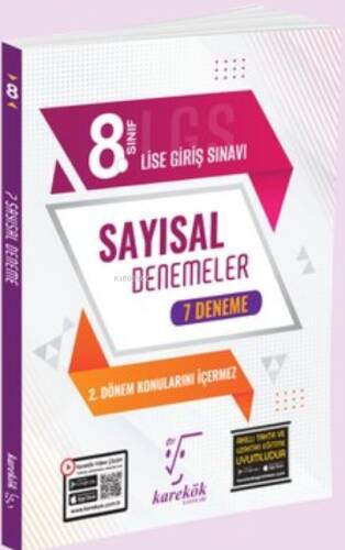 2023 8.Sınıf LGS 1.Dönem Sayısal Deneme 7'li - 1