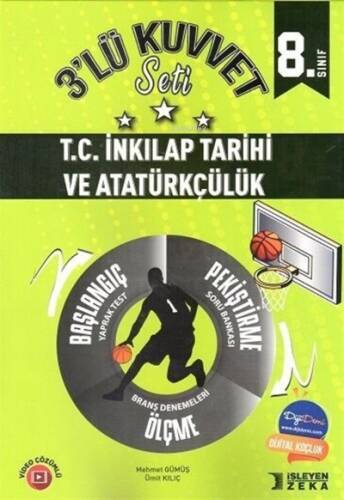 2023 8.Sınıf T.C İnkılap Tarihi ve Atatürkçülük 3'lü Kuvvet Serisi Set - 1