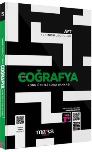 2023 AYT Coğrafya Konu Özetli Yeni Nesil Soru Bankası Marka Yayınları - 1