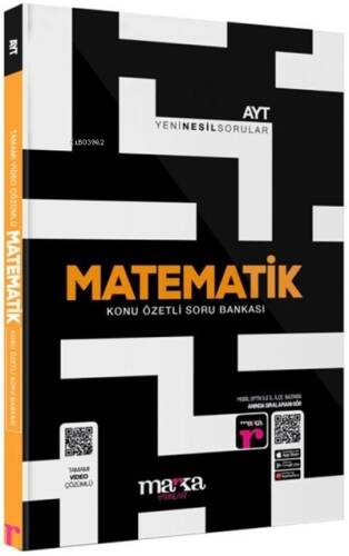 2023 AYT Matematik Konu Özetli Yeni Nesil Soru Bankası Marka Yayınları - 1