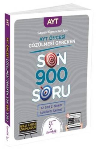 2023 AYT Öncesi Çözülmesi Gereken Son 900 Soru - Sayısal Öğrencileri için - 1