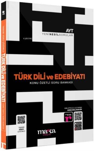 2023 AYT Türk Dili ve Edebiyatı Konu Özetli Yeni Nesil Soru Bankası Marka Yayınları - 1