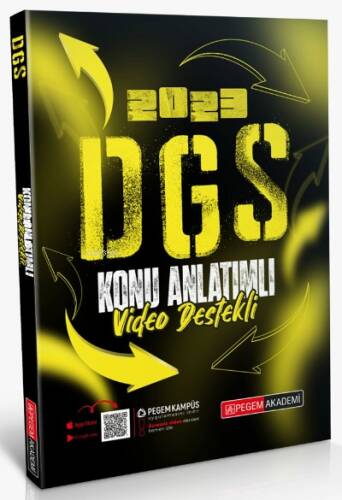 2023 DGS Video Destekli Konu Anlatımlı - 1