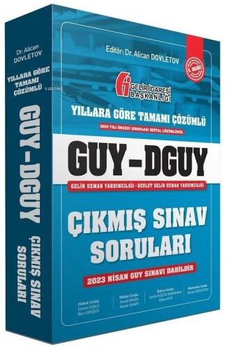 2023 GUY DGUY Gelir Uzman Yardımcılığı Çıkmış Sınav Soruları - 1