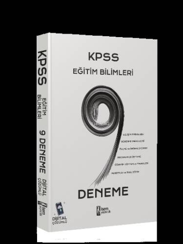 2023 İsem Kpss Eğitim Bilimleri 9 Deneme Dijital Çözümlü - 1