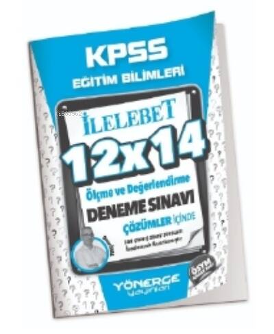 2023 KPSS Eğitim Bilimleri Ölçme ve Değerlendirme 12x14 Deneme Çözümlü - 1