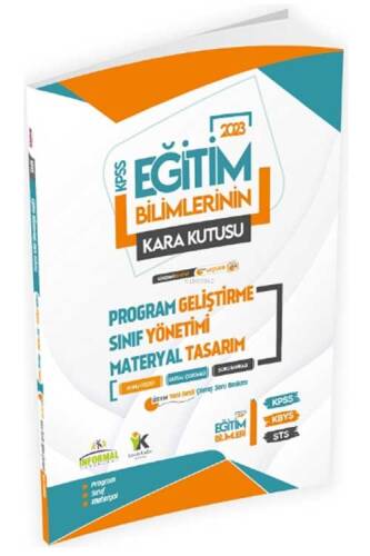 2023 KPSS Eğitim Bilimlerinin Kara Kutusu Program Geliştirme Çıkmış Sorular Soru Bankası Çözümlü İnformal Yayınları - 1