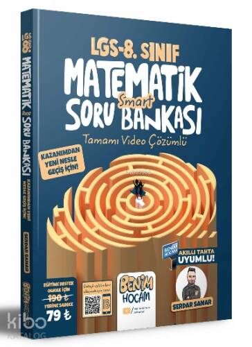 2023 LGS 8.Sınıf Matematik Smart Tamamı Video Çözümlü Soru Bankası - 1