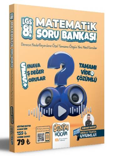 2023 LGS 8.Sınıf Matematik Tamamı Video Çözümlü Soru Bankası - 1