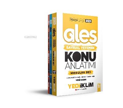 2023 Master Serisi Ales Konu Anlatımlı Modüler Set (3 Cilt) - 1