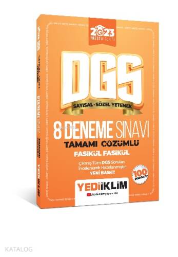 2023 Prestij Serisi DGS Konu Anlatımlı Modüler Set(5 Deneme İlaveli+Tamamı Renkli) - 1