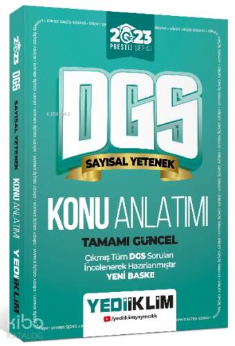 2023 Prestij Serisi Dgs Sayısal Yetenek Konu Anlatım - 1