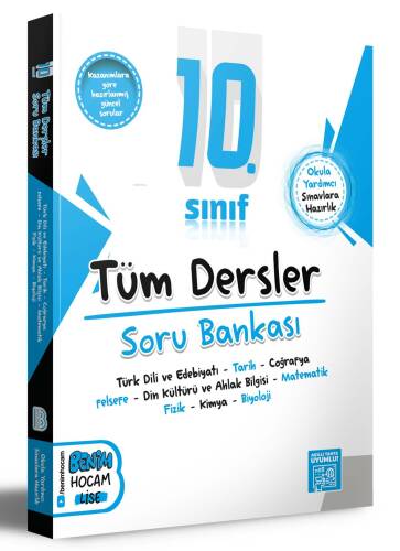 2024 10. Sınıf Tüm Dersler Soru Bankası - 1