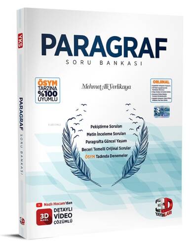 2024 3D Paragraf Soru Bankası - 1